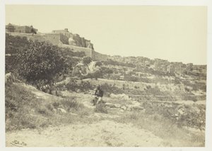 Belém, com a Igreja da Natividade de Francis Frith