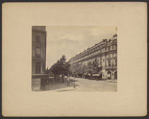 Boulevard des Capucines, esquina da Rue Louis le Grand, Paris de Francis Frith