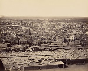 Cairo visto da cidadela. Segunda vista de Francis Frith