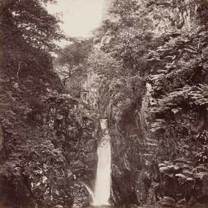 Cascata de Dalegarth, Cumberland de Francis Frith