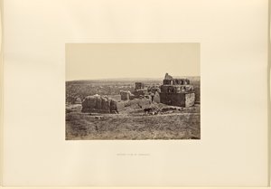 Vista distante de Damasco de Francis Frith