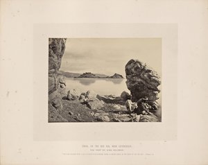 Graia, no Mar Vermelho, perto de Eziongeber de Francis Frith