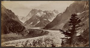 Mer de Glace, Monte Branco de Francis Frith