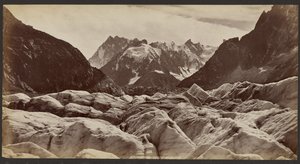Mar de Gelo, Monte Branco de Francis Frith