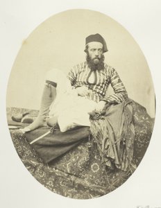 Retrato, traje de verão turco de Francis Frith