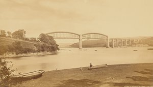 Ponte R. Albert, Saltash de Francis Frith