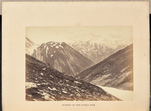 Cume do Passo da Furca de Francis Frith