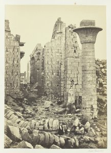 O Tribunal de Shishak, 1857. de Francis Frith