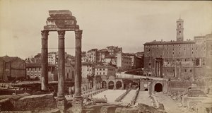 O Fórum, Roma de Francis Frith