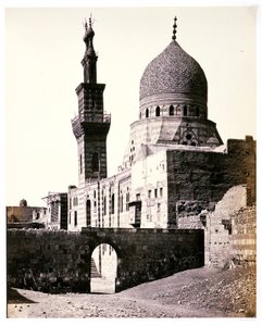 A mesquita do emir, Achur, Cairo de Francis Frith