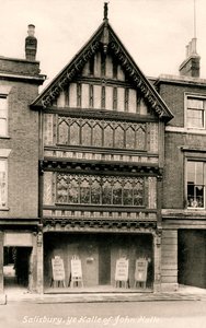 John Halle Hall, Salisbury, Wiltshire, início do século XX. de Frith and Co