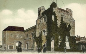 A antiga prisão, Southampton (foto colorida)