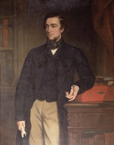 Sidney, Lorde Herbert de Lea, 11º Conde de Pembroke (1810-61) de Francis Grant