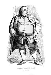 Capitão Francis Grose por ele mesmo, século XVIII.