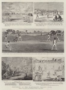 Centenário do Clube de Críquete Marylebone de Francis Hayman
