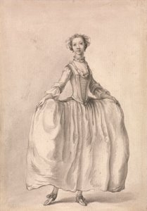 Figura Permanente de uma Senhora de Francis Hayman