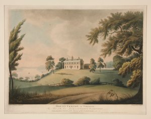 Monte Vernon na Virgínia / The Seat of the late Lieu.t General George Washington