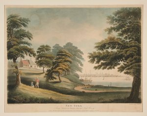 Nova Iorque (de Hobuck Ferry House, Nova Jersey)