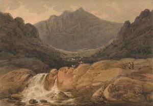 Cader Idris, País de Gales do Norte de Francis Nicholson