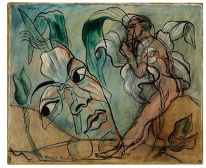 Índice, c.1935 (óleo sobre tela) de Francis Picabia