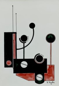 Composição Mecânica II de Francis Picabia