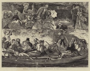 Regata de Henley-on-Thames, picknicking pelo Riverside