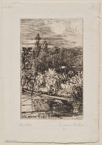 Pesca de Barbos de Francis Seymour Haden