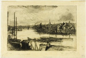 Alcance de Battersea de Francis Seymour Haden