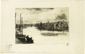 Alcance de Battersea de Francis Seymour Haden