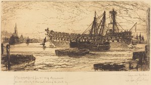 Rompimento do Agamenon de Francis Seymour Haden