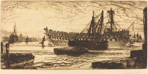 Rompimento do Agamenon de Francis Seymour Haden