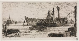 Rompimento do Agamenon de Francis Seymour Haden