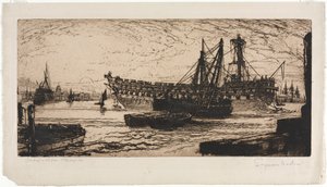 Rompimento do Agamenon de Francis Seymour Haden