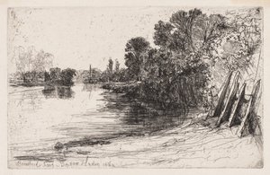 Balsa de Brentford de Francis Seymour Haden