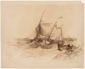 Cais de Calais. de Francis Seymour Haden