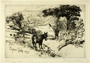 Challow Farm de Francis Seymour Haden