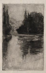 Tarde, 1864. de Francis Seymour Haden