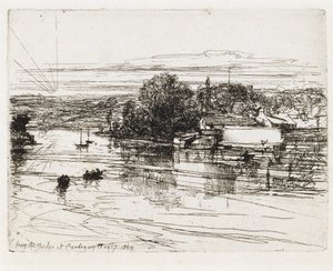 Da ponte em Cardigan de Francis Seymour Haden