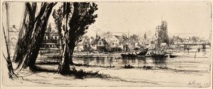 Fulham (gravura) de Francis Seymour Haden