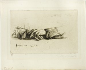 Mãos Cruzadas de Francis Seymour Haden