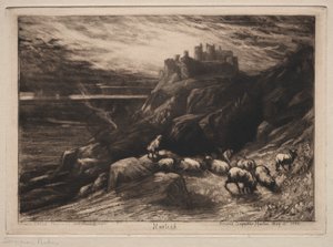 Harlech, 1880. de Francis Seymour Haden