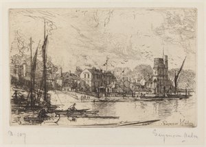 Harry Kelly, Putney de Francis Seymour Haden