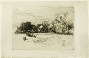 Casa de campo de Horsley de Francis Seymour Haden