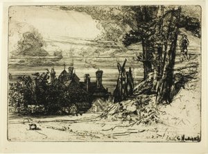 Casa de Horsley em Willesley de Francis Seymour Haden