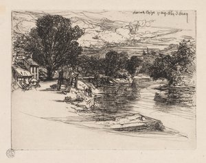 Casa dos Smyth. de Francis Seymour Haden