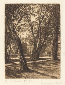 Jardins de Kensington (O Prato Pequeno) de Francis Seymour Haden