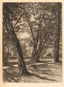 Kensington Gardens, nº 1 (prato pequeno) de Francis Seymour Haden