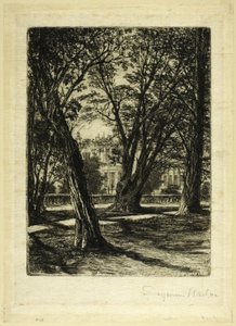 Kensington Gardens, No. I (prato pequeno) de Francis Seymour Haden