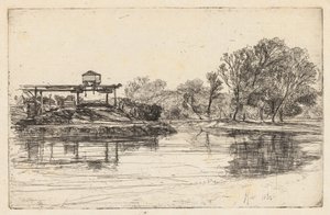 Kew, 1864. de Francis Seymour Haden