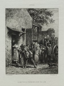 Manhã do primeiro dia do ano de Francis Seymour Haden